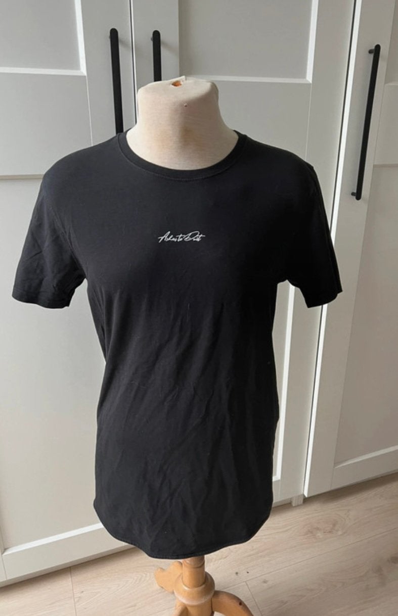 Zwart shirt ashes to dust, L, Kleding | Heren, T-shirts, Ophalen of Verzenden, Zo goed als nieuw, Zwart