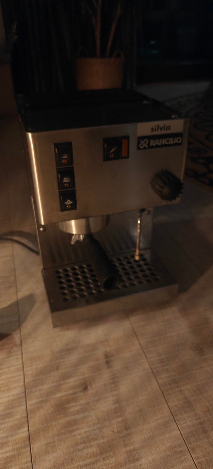 Rancilio Silvia Espressomachine - Perfecte Espresso Thuis, Stoompijpje, Gebruikt, Espresso apparaat, 1 kopje