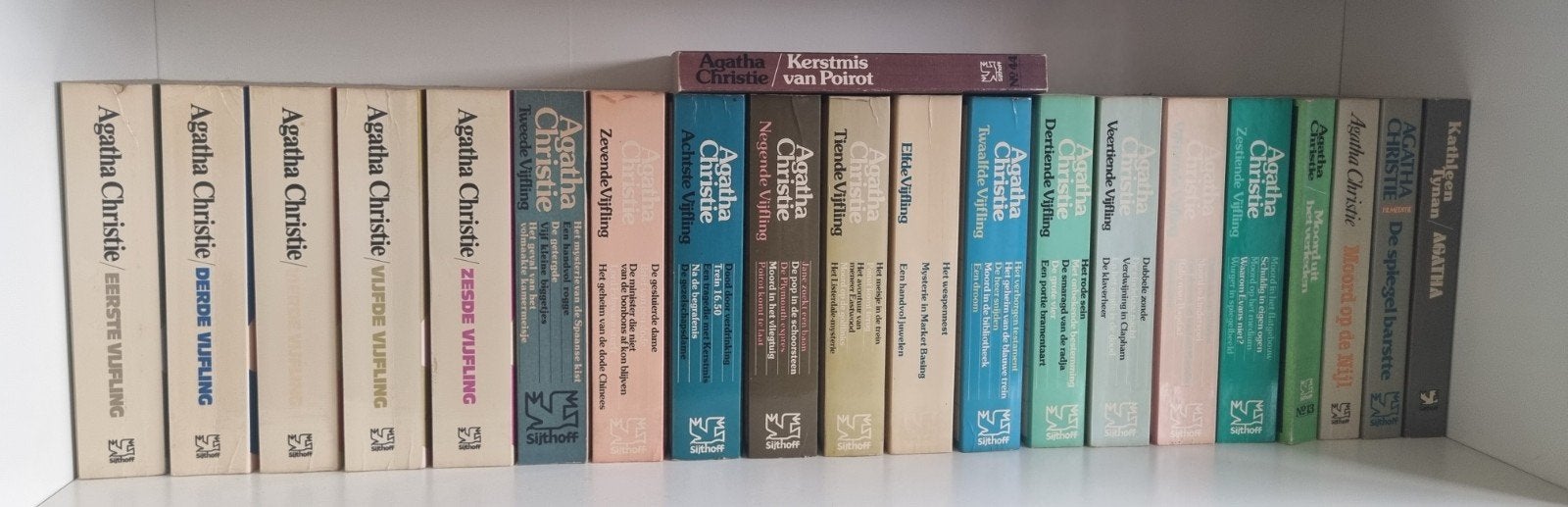 Agatha Christie boeken collectie - diverse titels, Boeken, Detectives, Gelezen, Ophalen