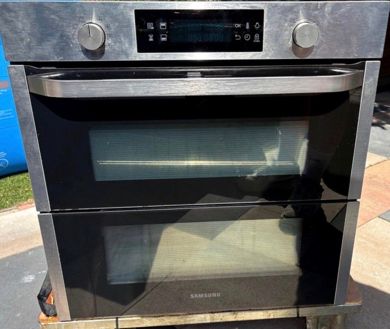 Samsung Dual Cook Flex oven NV75N5671RS, Witgoed en Apparatuur, Ophalen, Gebruikt, Oven, Hete lucht