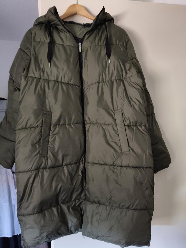Warme Dames Winterjas Maat 42 - Groen, Ophalen, Gedragen, Maat 42/44 (L), Groen