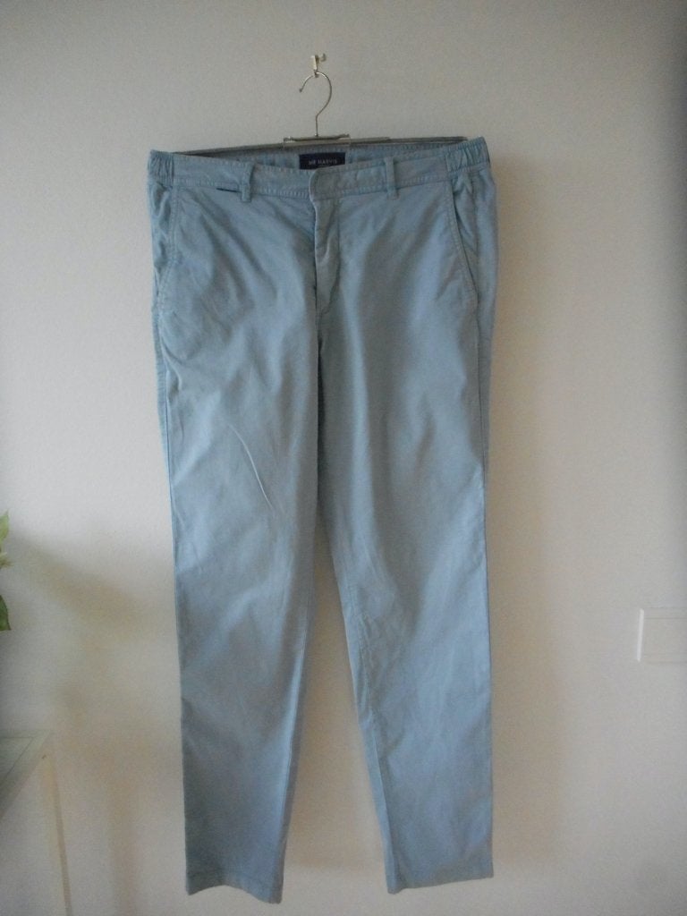 Broek van Mr. Marvis, maat 32, L 30, Kleding | Heren, Broeken en Pantalons, Maat 52/54 (L), Blauw, Ophalen of Verzenden, Zo goed als nieuw
