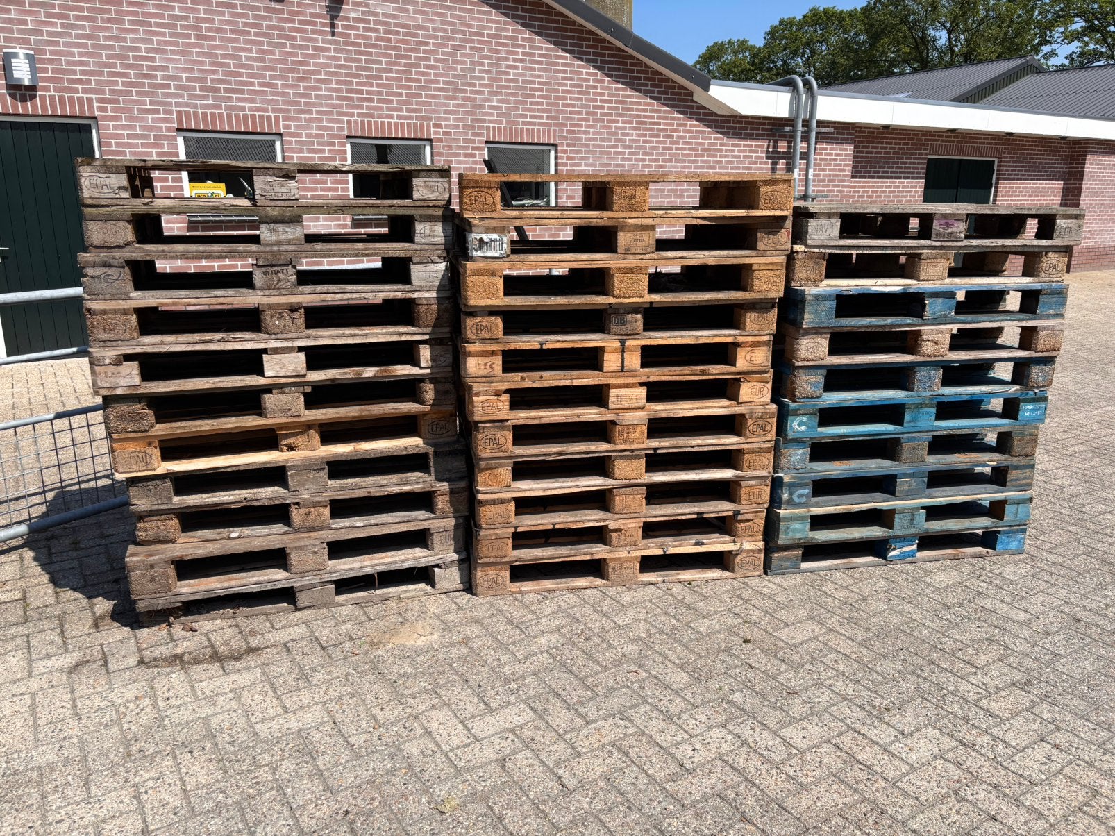 Pallets euro of andere maten, Doe-het-zelf en Verbouw, Hout en Planken, Ophalen, Zo goed als nieuw, 50 mm of meer, Minder dan 200 cm