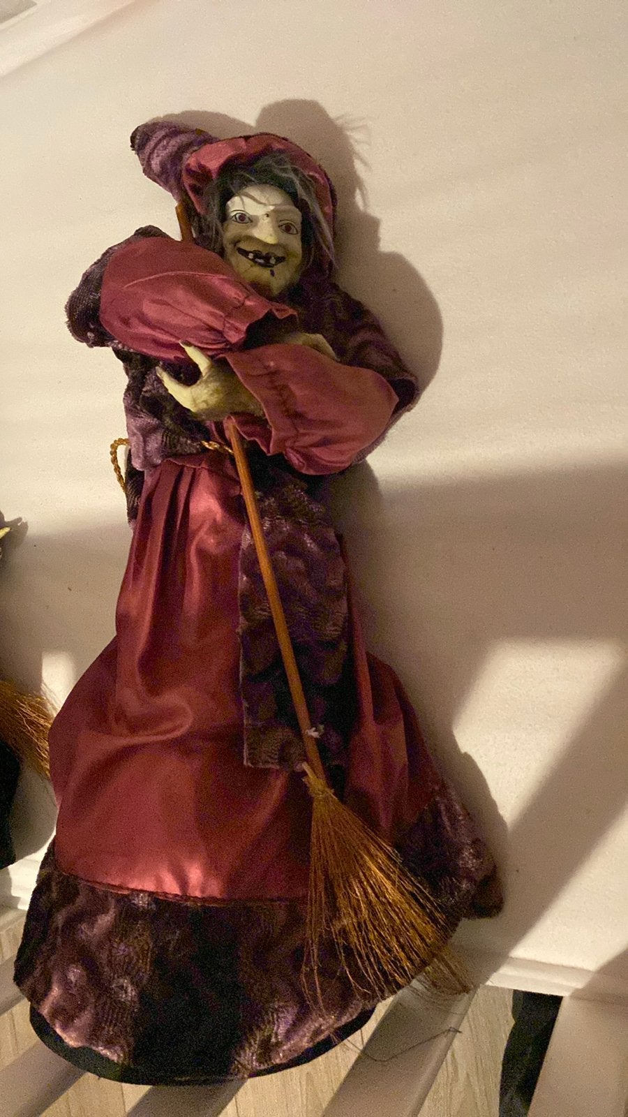 Heksen decoratie  set van 2, Ophalen of Verzenden, Zo goed als nieuw