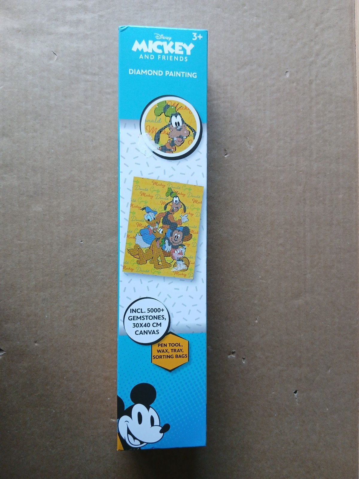 Nieuw Disney Mickey and Friends Diamond Painting Set, Nieuw, Meerkleurig, Ophalen of Verzenden, Kunststof