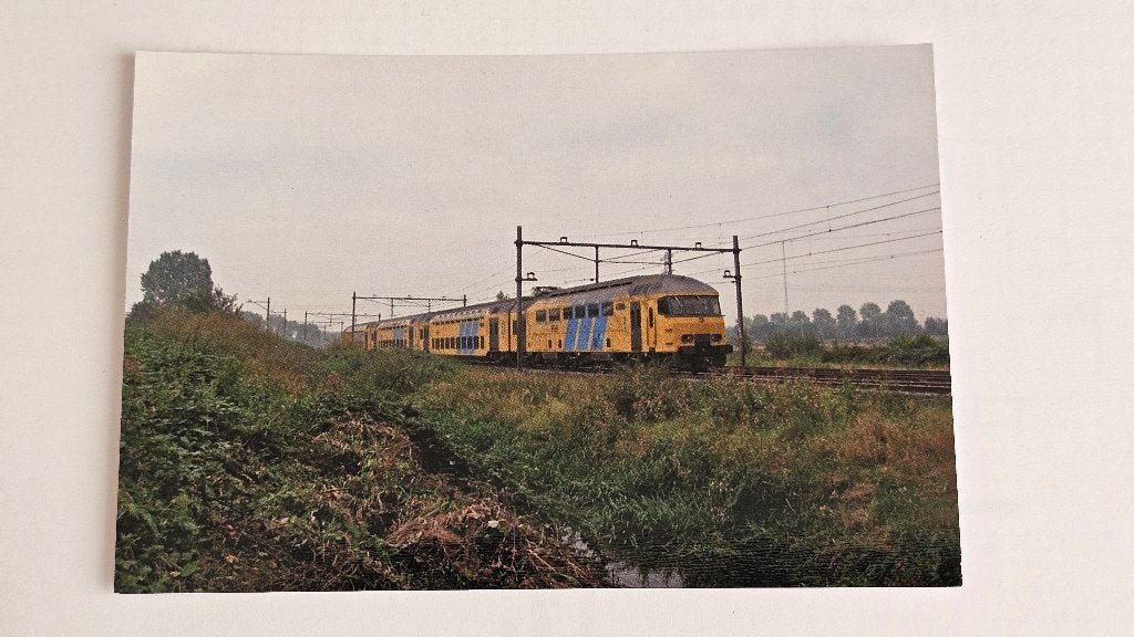 Foto TREIN NS Nederlandse Spoorwegen DDM Dubbeldekker, Verzenden, Gebruikt, Trein, Overige typen