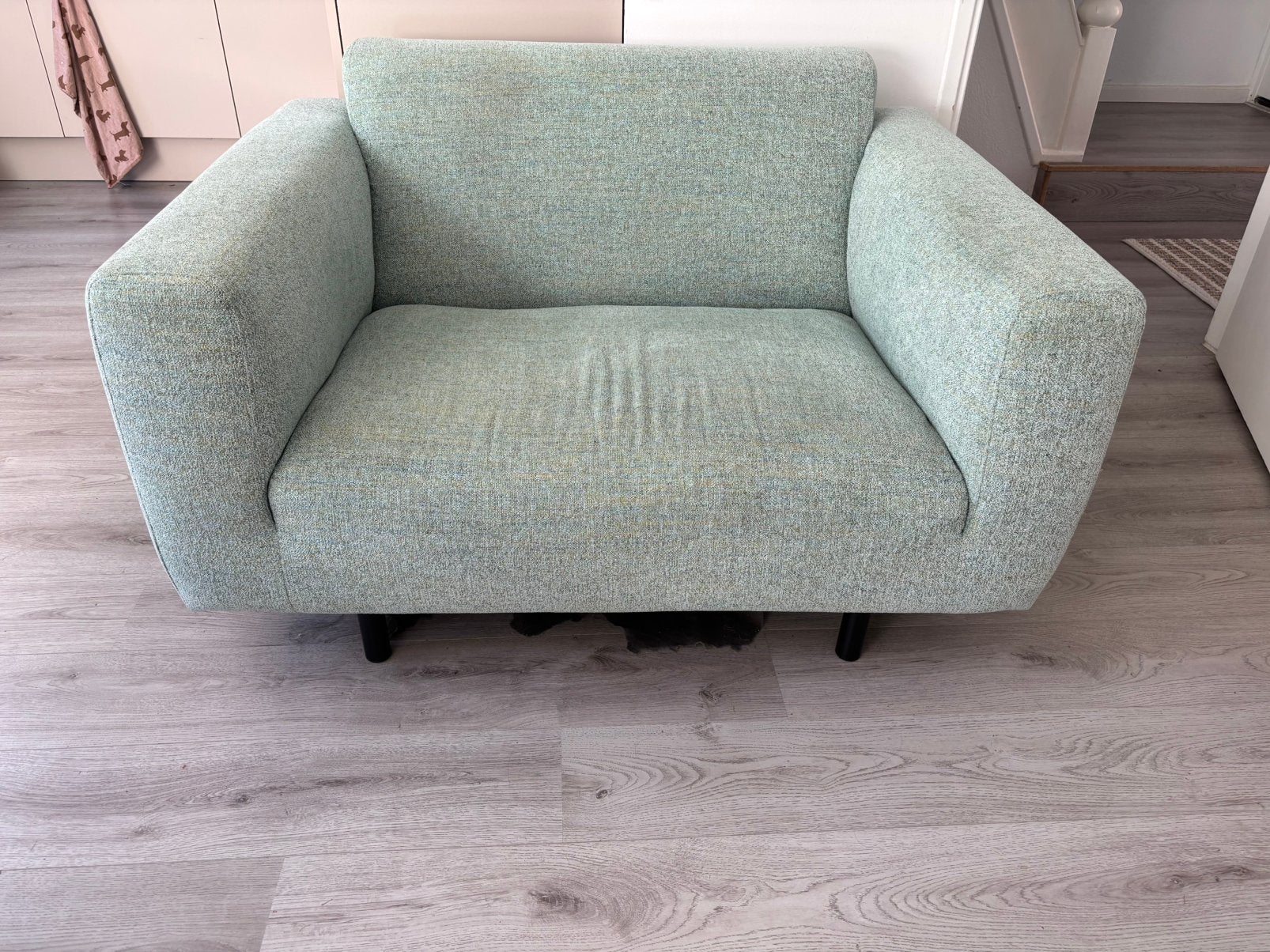 Loveseat (heeft beetje liefde nodig) GRATIS, Ophalen, Tweepersoons, 75 tot 100 cm, Zo goed als nieuw