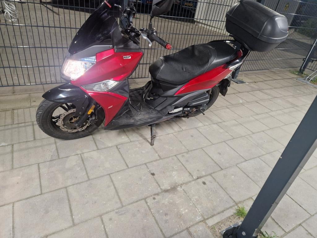 Sym Jet 14 50cc Scooter - Rood, Ophalen of Verzenden