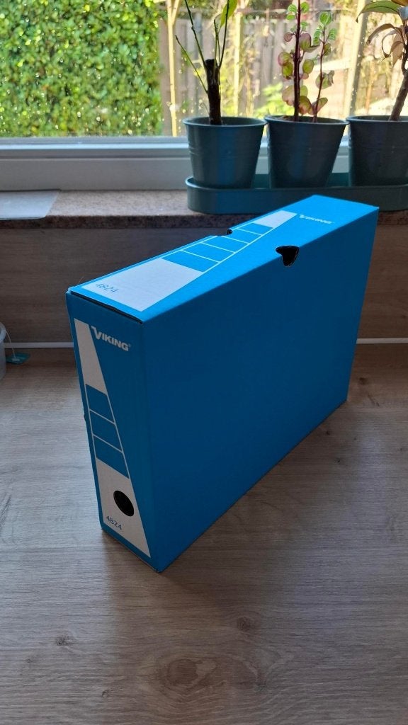 Archiefdozen (partijtje 198 stuks),  100% nieuw, Doe-het-zelf en Verbouw, Kratten en Dozen, Doos, Minder dan 50 cm, Ophalen of Verzenden