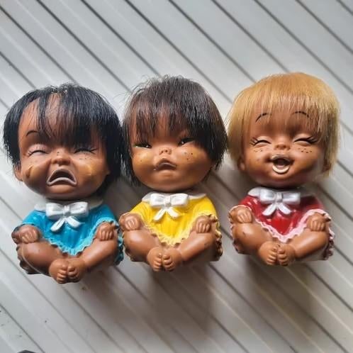5 x kunststof Popjes o.a. Disney, Ophalen of Verzenden, Zo goed als nieuw