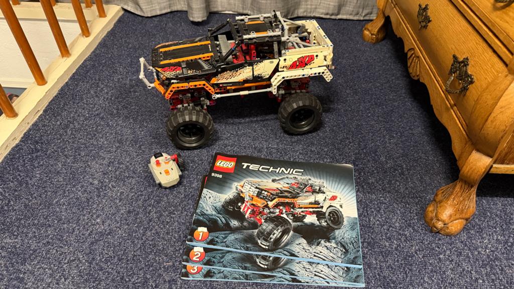 Lego Technic 9398 4x4 Crawler met afstandsbediening, Ophalen of Verzenden, Gebruikt, Lego