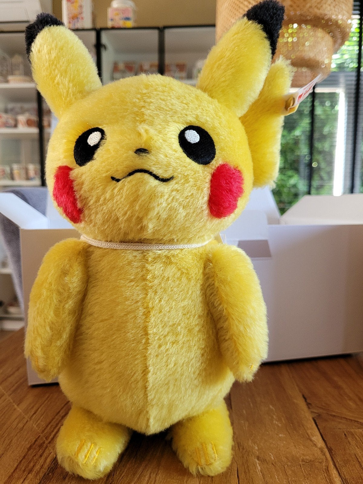 Steiff Pikachu Pokémon 356452 - Nieuw in doos, Overige merken, Geel, Overige typen, Nieuw