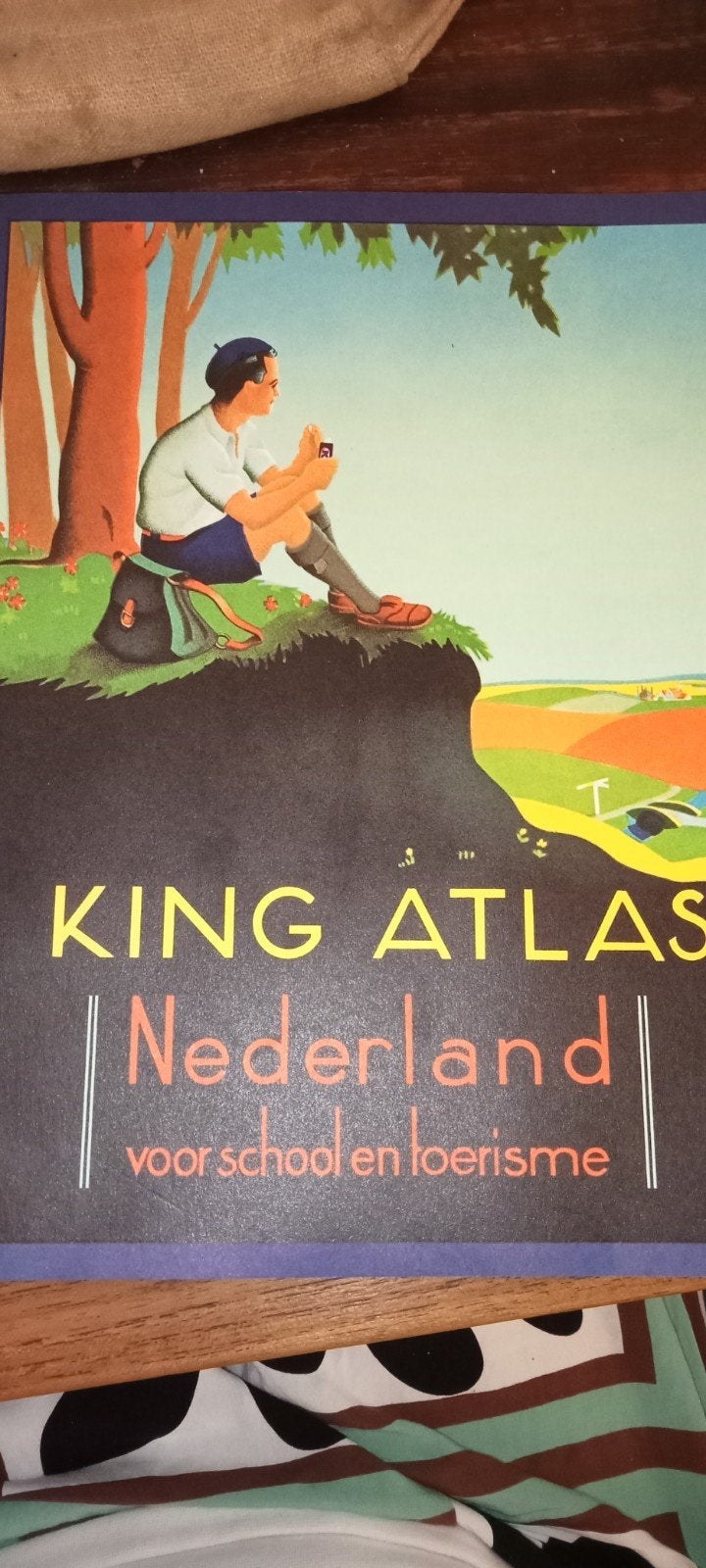 King Atlas Nederland - Voor school en toerisme, Boeken, Atlassen en Landkaarten, Overige atlassen, Nieuw, Ophalen of Verzenden