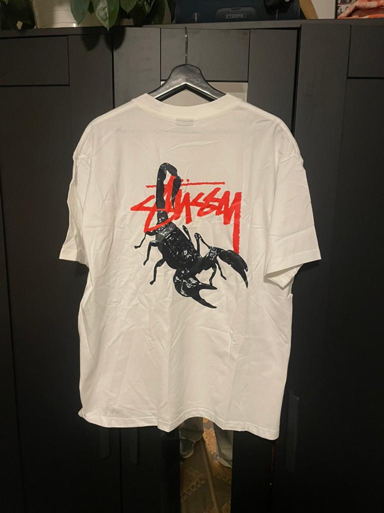 Stussy T-shirt - Nieuw met prijskaartje, Verzenden, Nieuw, Maat 56/58 (XL), Wit