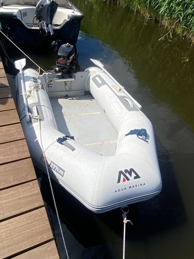 Aqua Marina 277 Deluxe rubberen boot, Ophalen, Zo goed als nieuw, Overige typen, Motorboot