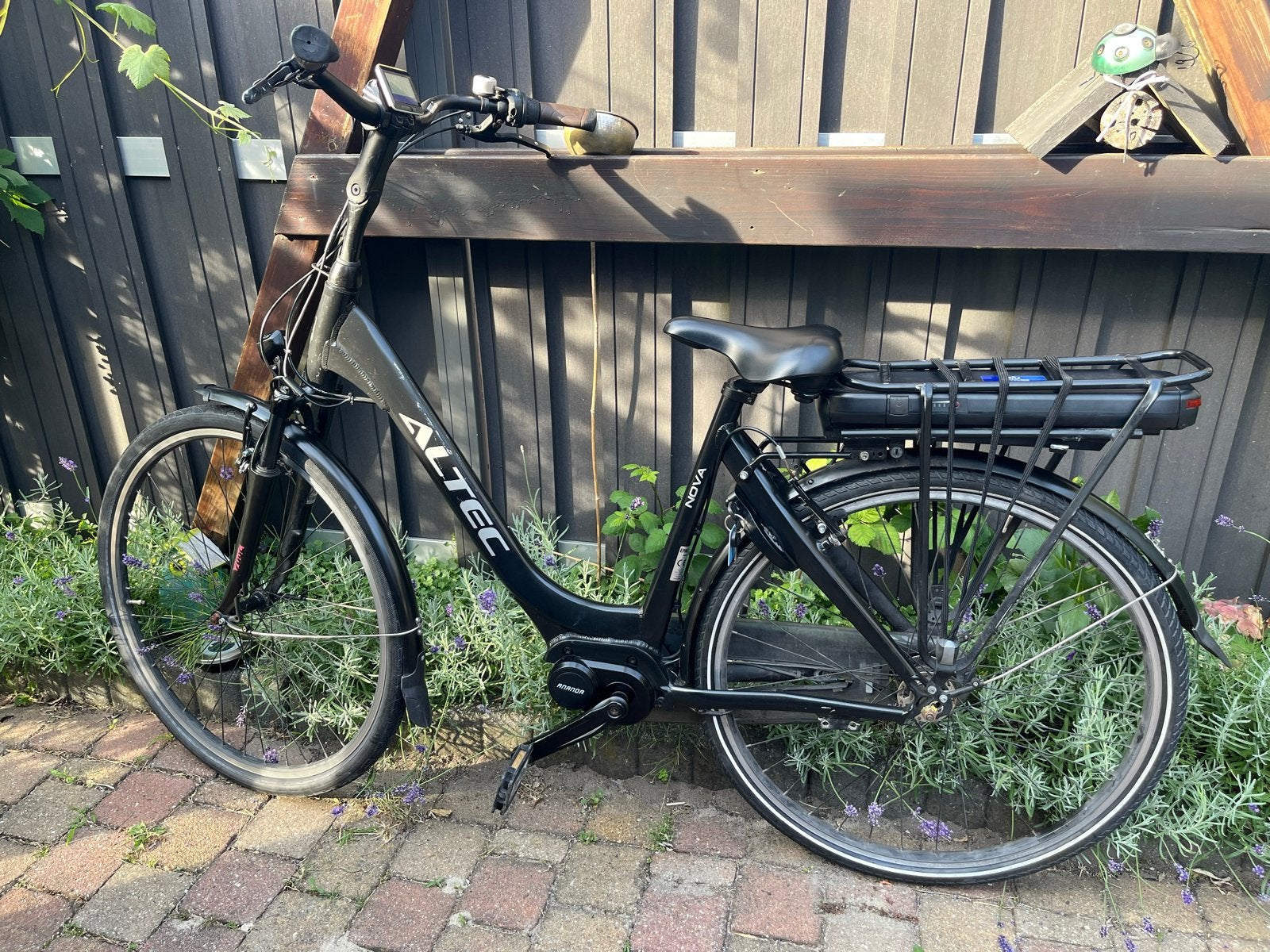 Altec Nova E-bike met Joycube accu en Ananda display, Gebruikt, 47 tot 51 cm, 50 km per accu of meer, Ophalen