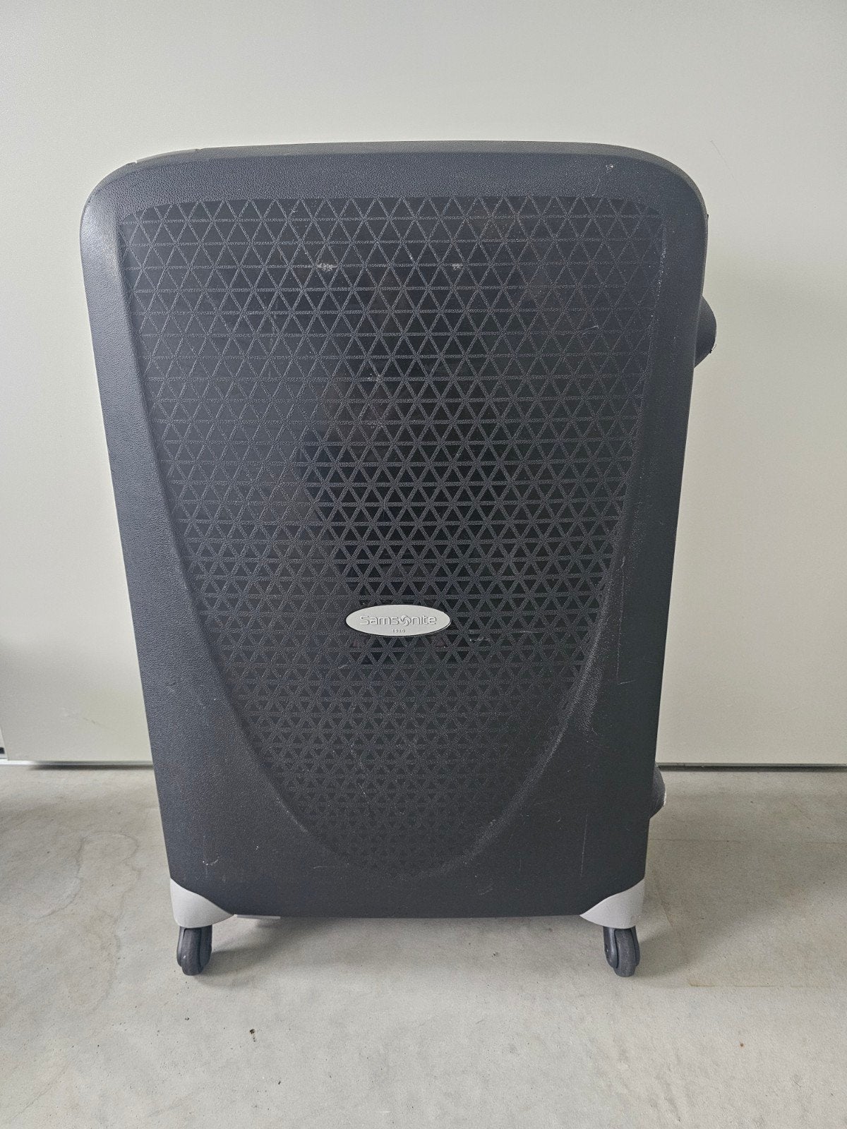Samsonite Koffer - Handbagage - Zwart, Gebruikt, Hard kunststof, 70 cm of meer, 55 cm of meer