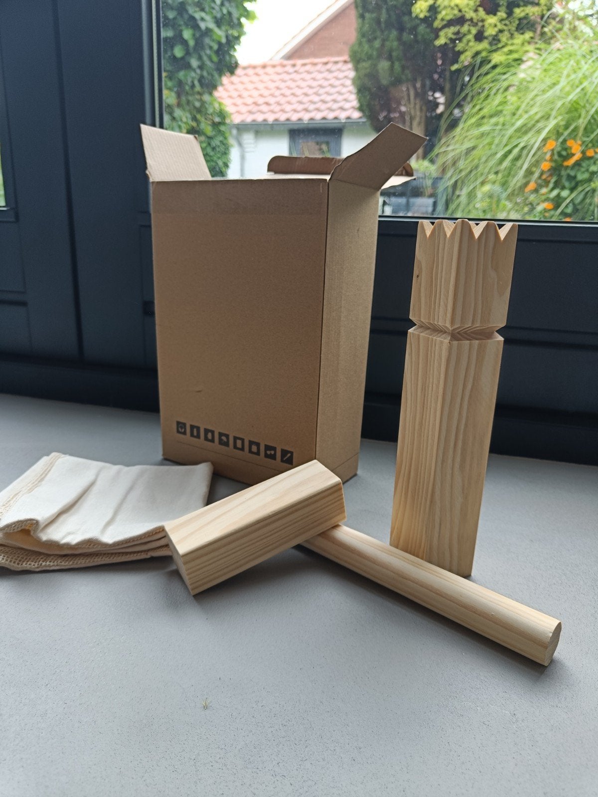 Houten Kubb spel in nieuwstaat, Ophalen of Verzenden, Nieuw