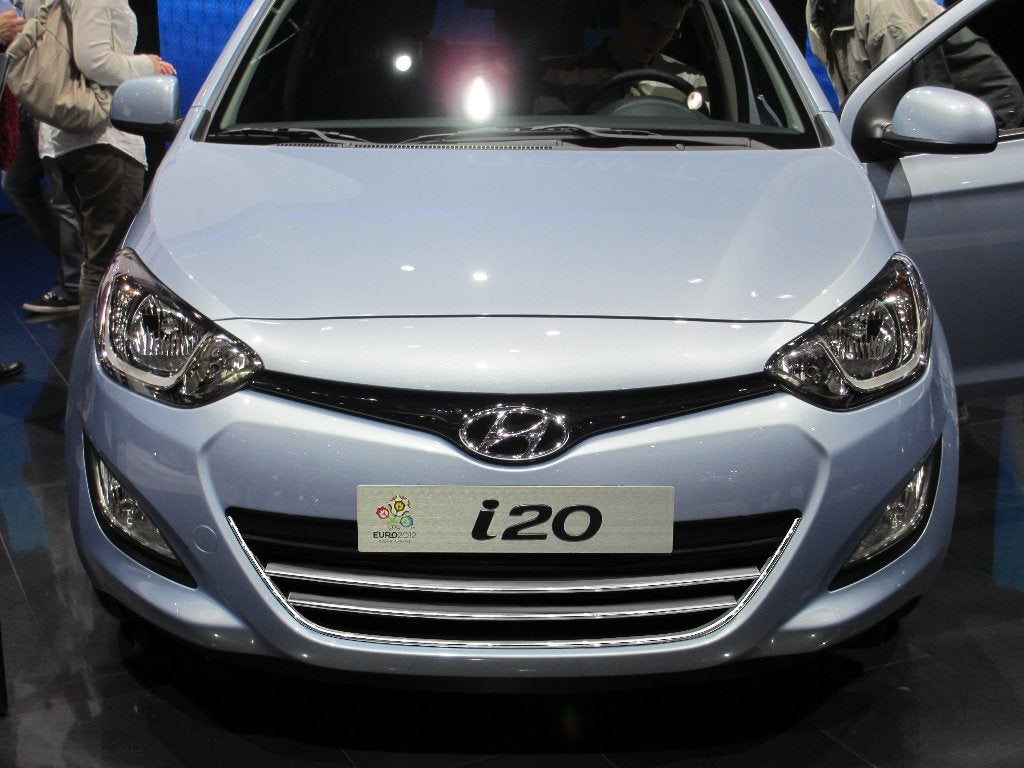Grill lijsten Hyundai i20 2012-2014, Ophalen of Verzenden, Nieuw