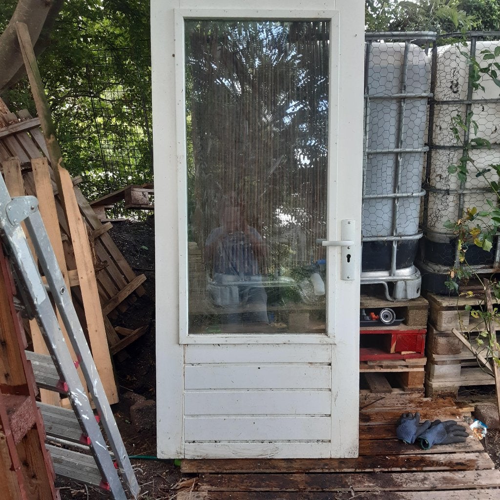 buitendeur, Ophalen, Gebruikt, 80 tot 100 cm, Buitendeur
