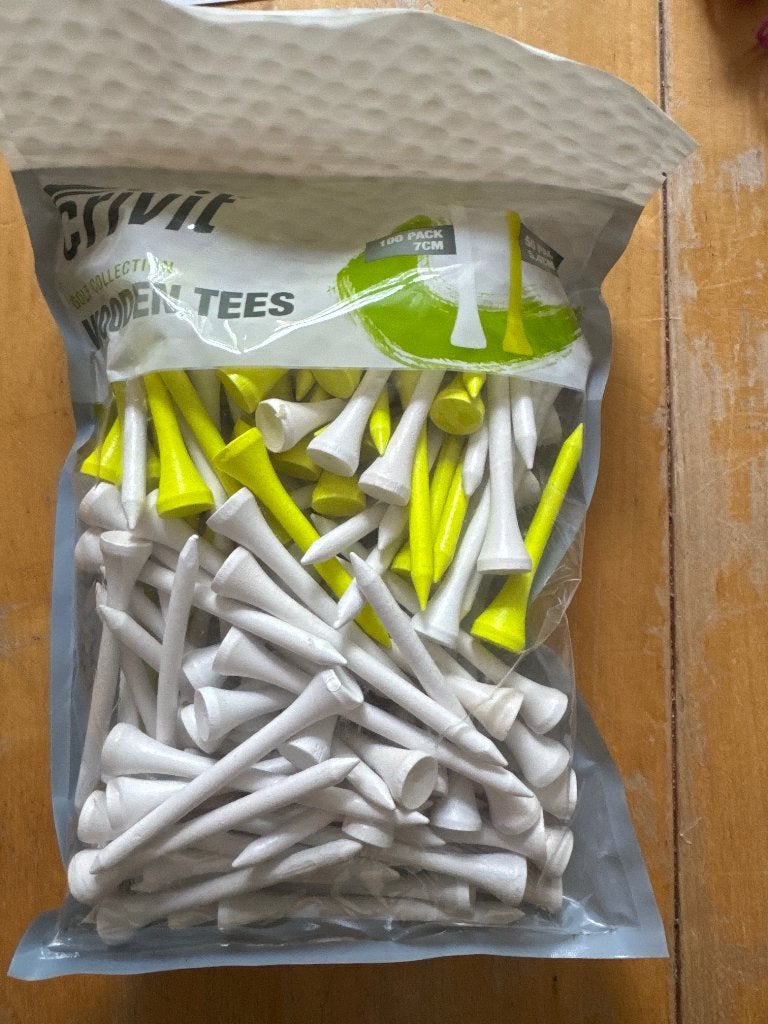 Golf wooden tees, Ophalen of Verzenden, Nieuw, Overige typen, Overige merken