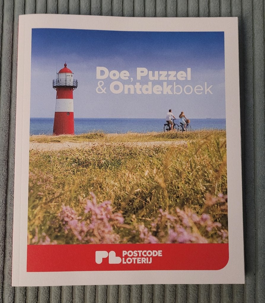 Doe, Puzzel & Ontdekboek van de Postcode Loterij, Ophalen of Verzenden, Nieuw, Postcode loterij