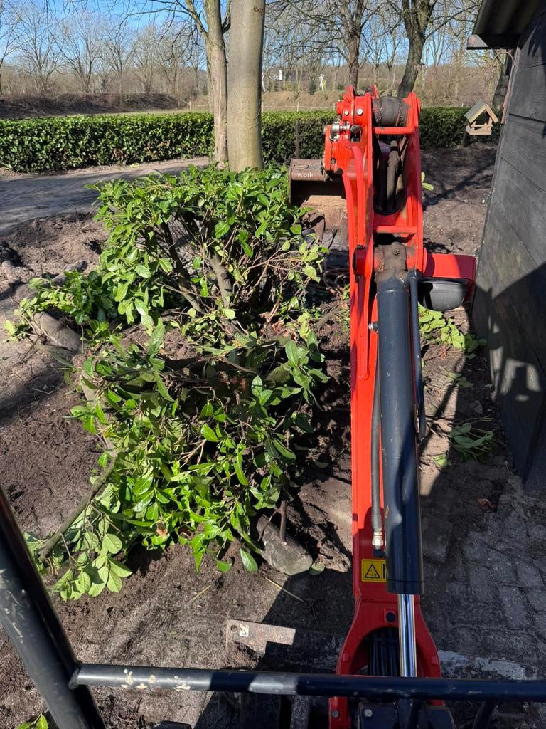 Minigraver service | Regio Breda | Met/zonder machinist, Tuin- of Vijveraanleg