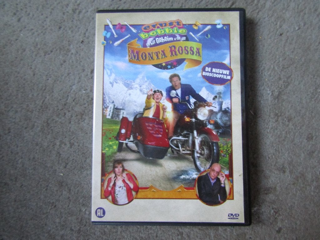 DVD: Ernst Bobbie en het geheim van de Monta Rossa, Gebruikt, Alle leeftijden, Overige genres, Overige typen