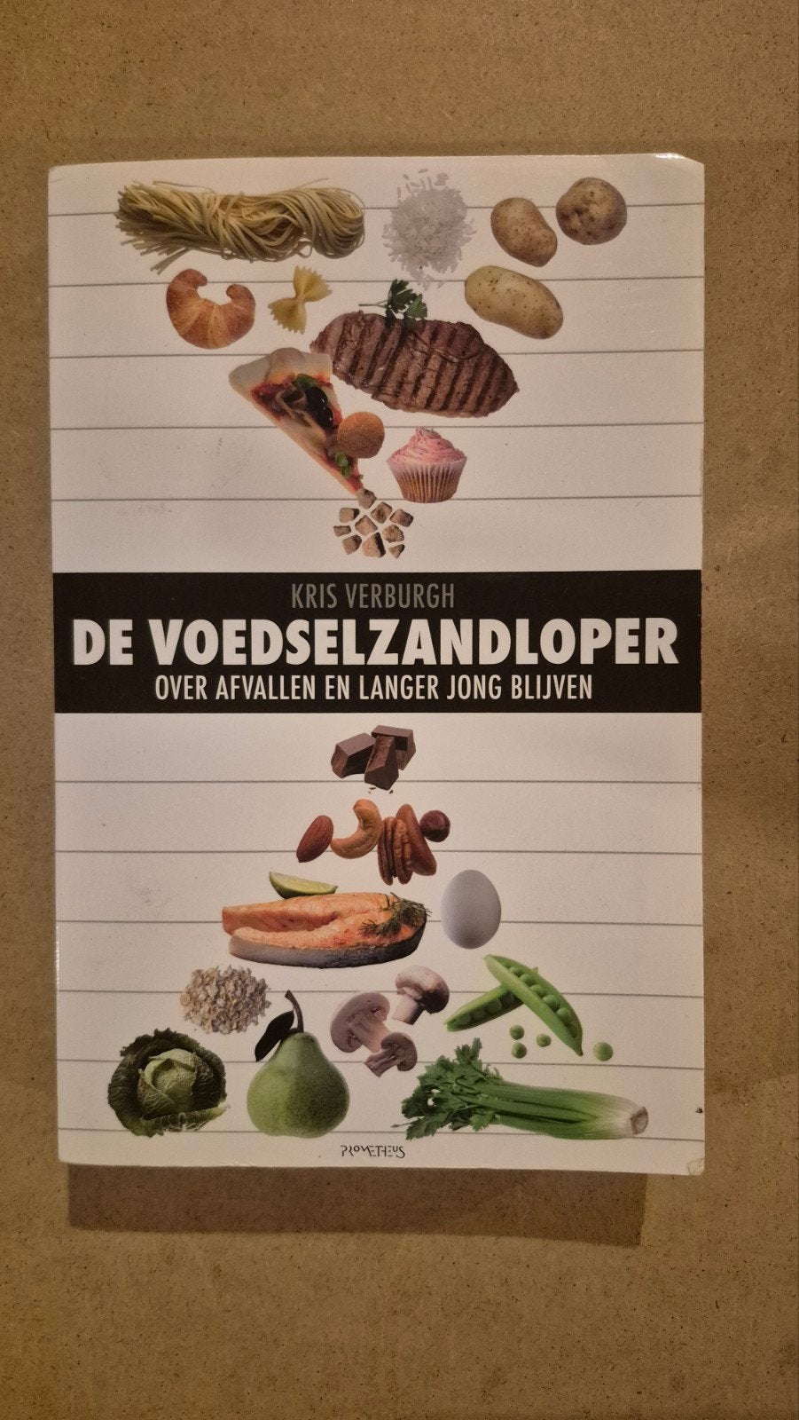 De Voedselzandloper - Kris Verburgh (Over afvallen), Boeken, Ophalen of Verzenden, Zo goed als nieuw, Dieet en Voeding, Kris Verburgh