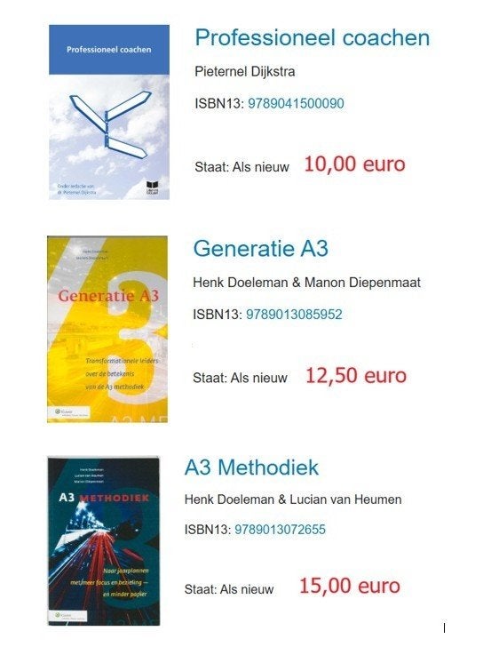 Boeken, Ophalen, Beta, Zo goed als nieuw, MBO