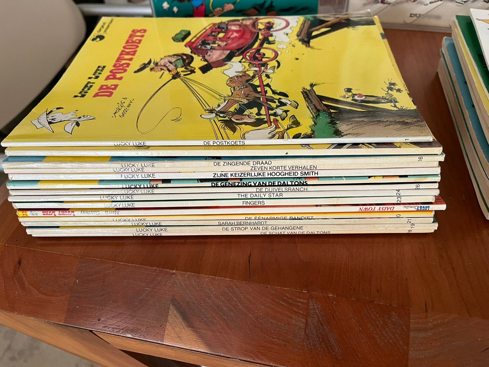 Verzameling Lucky Luke 56 stuks, Boeken, Stripboeken, Meerdere stripboeken, Ophalen, Gelezen