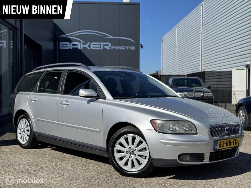 Volvo V50 2.4 Momentum ~ Airco ~ Elektra pakket ~ BTW ~, Gebruikt, 700 kg, Origineel Nederlands, Zilver of Grijs