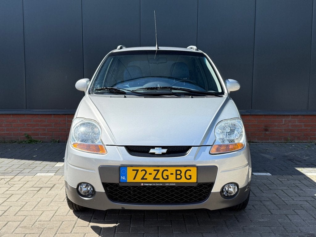 Chevrolet Matiz 0.8 Style (12 mnd BOVAG garantie), 12 maanden, Stof, Gebruikt, Zwart