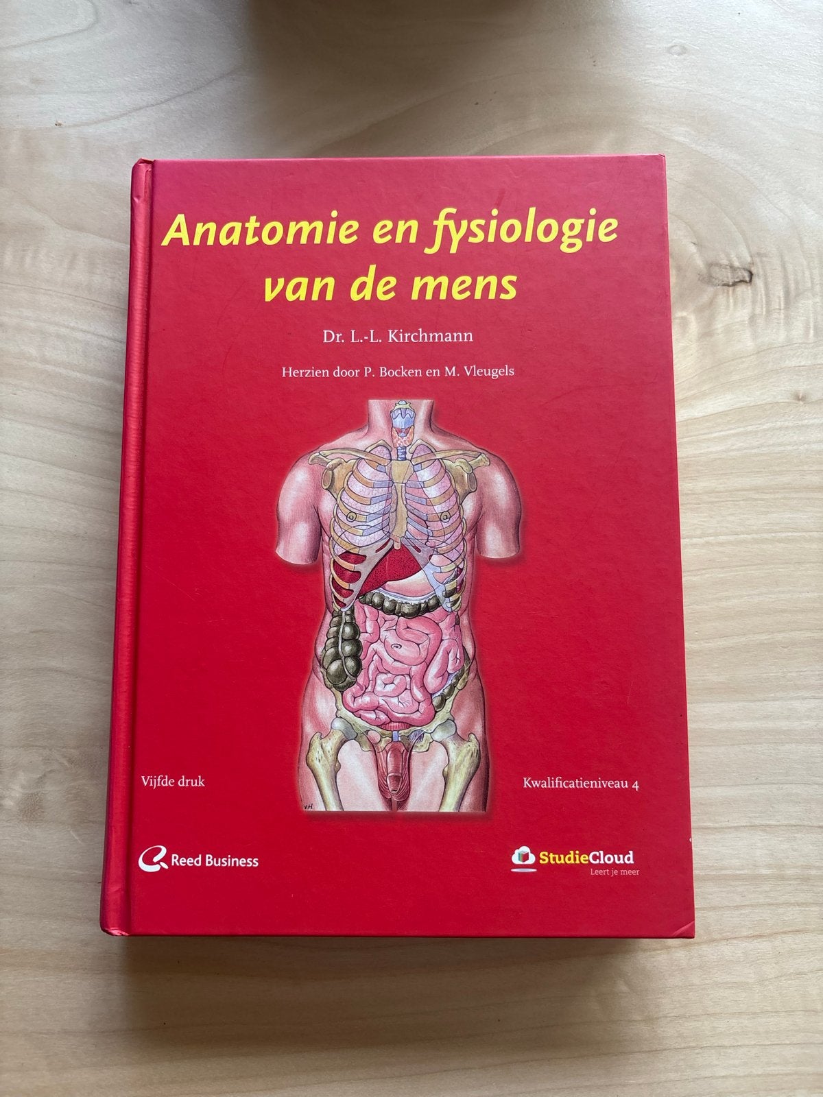 Anatomie en fysiologie van de mens - Dr. L.-L. Kirchmann, Boeken, Ophalen of Verzenden, Beta, Zo goed als nieuw, MBO