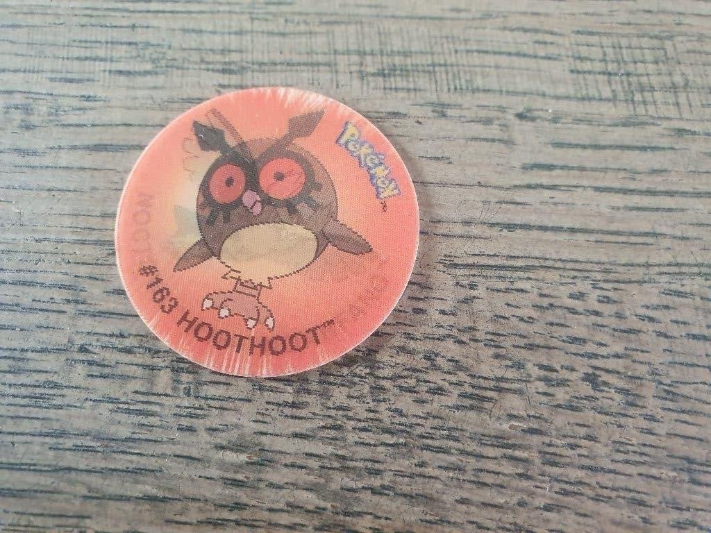 Flippo Pokemon 13 Hoothoot, Ophalen of Verzenden, Losse flippo's