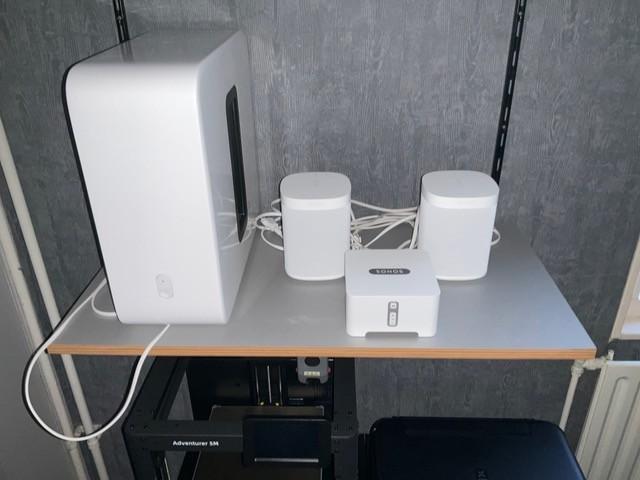 Sonos Surroundset met Subwoofer, 2x One SL en Connect, Ophalen, Zo goed als nieuw, Complete surroundset, Sonos