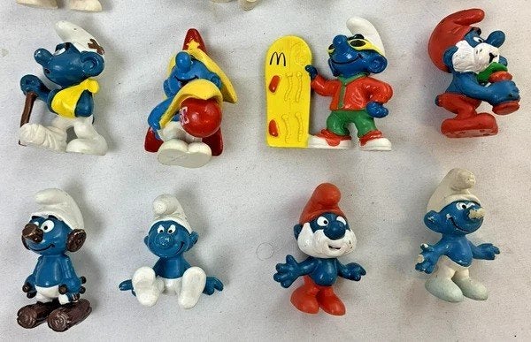 Smurfen 13 Figuren Peyo Schleich McDonald's Reclame Promo, Verzamelen, Smurfen, Coolsingel 104, 3011 AG Rotterdam, Netherlands