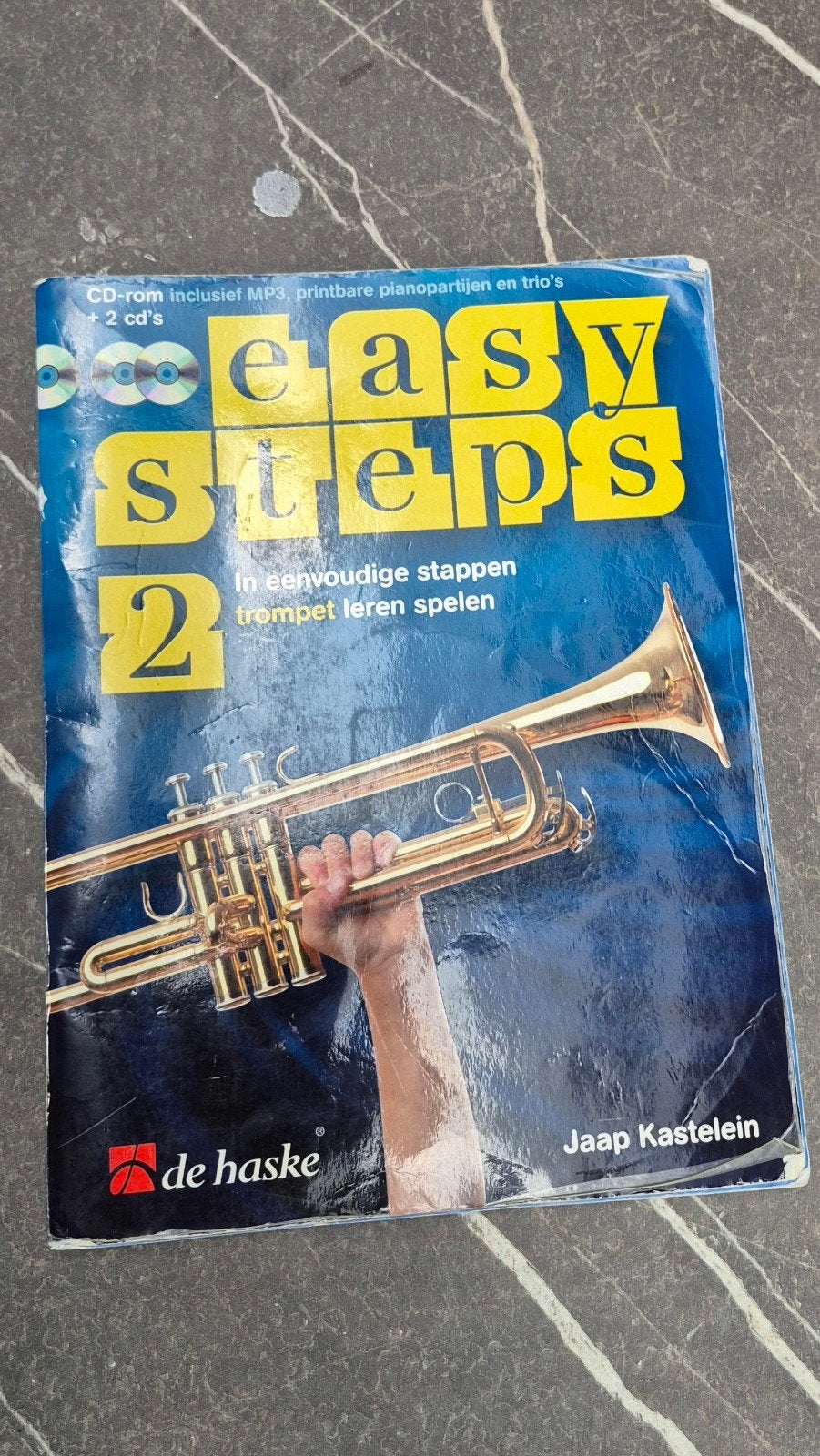 Easy Steps 2: Trompet leren spelen (incl. CD-rom & 2 CD's), Ophalen of Verzenden, Gelezen, Instrument, Jaap Kastelein