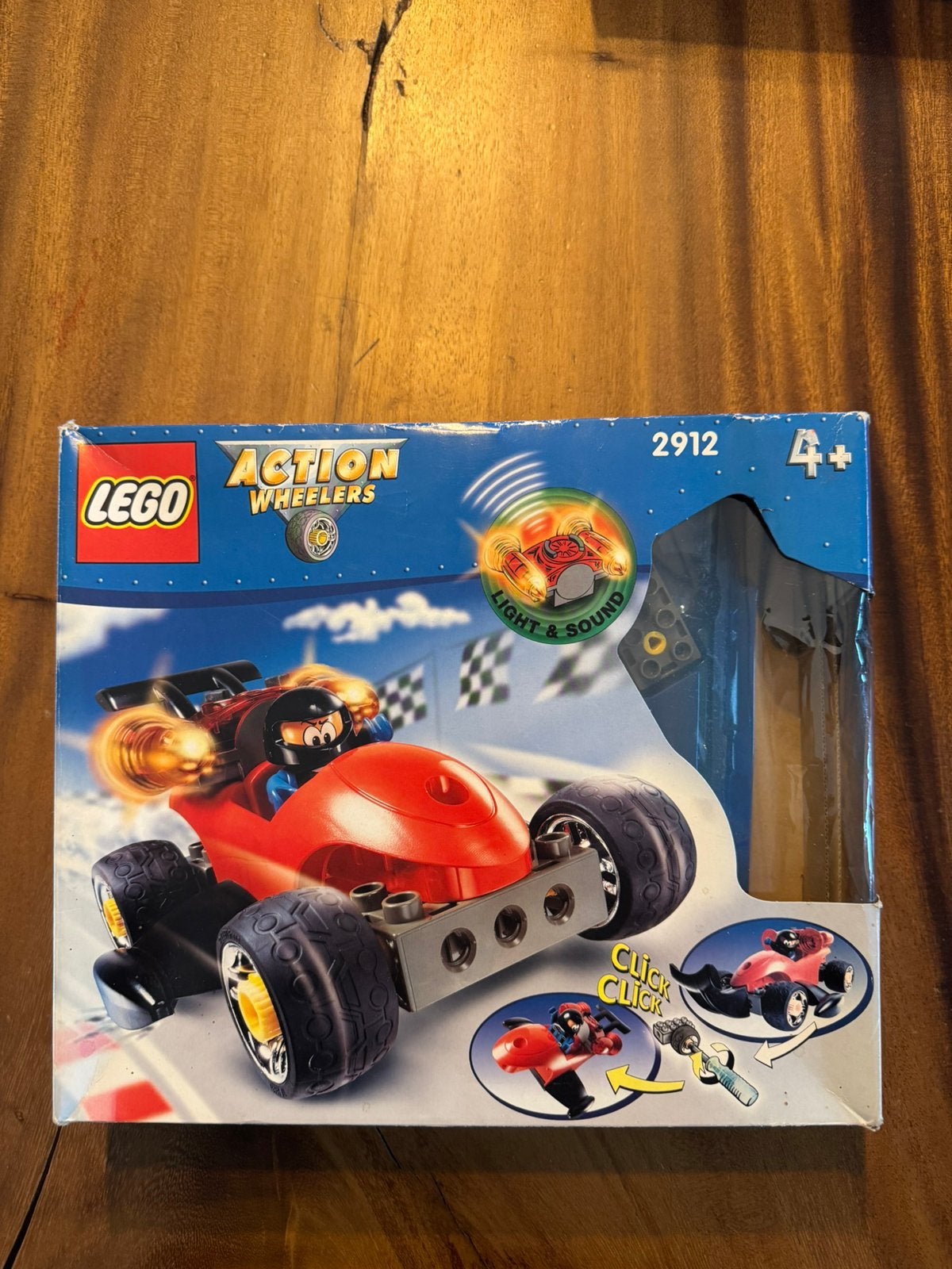 LEGO Action Wheelers 2912 - Radical Racer - vintage 2000, Ophalen of Verzenden, Zo goed als nieuw
