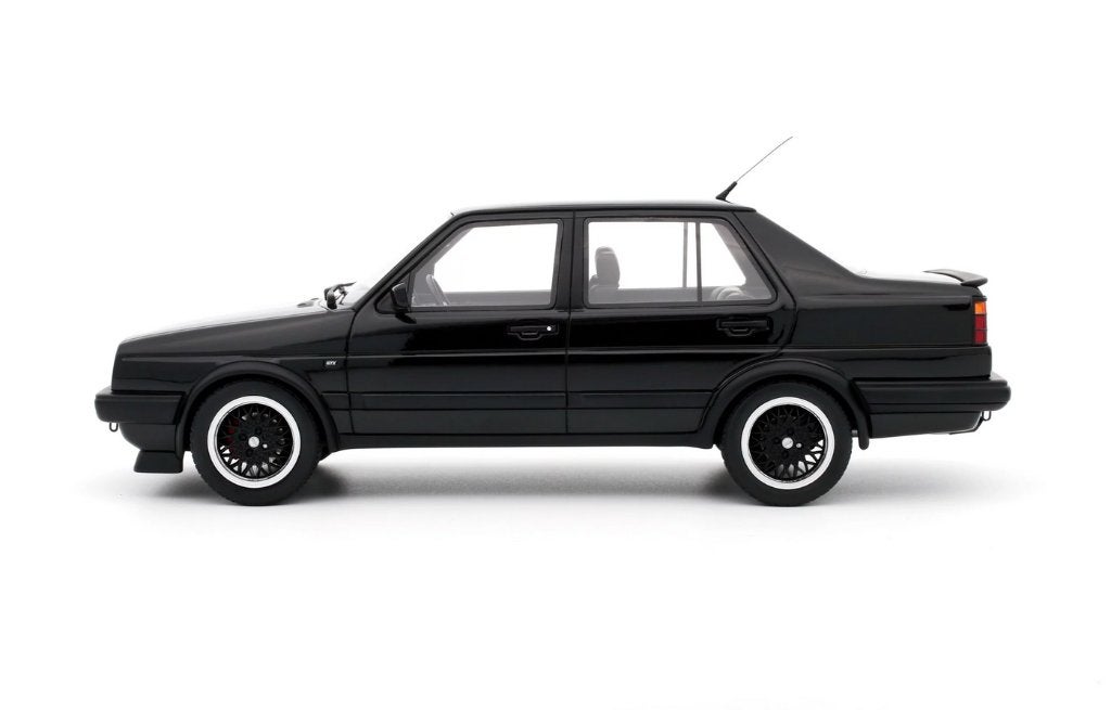 VW Jetta MK2 1987 Zwart OTTO MOBILE SCHAAL 1/18 OT1021, Verzenden, Nieuw, Auto, OttOMobile