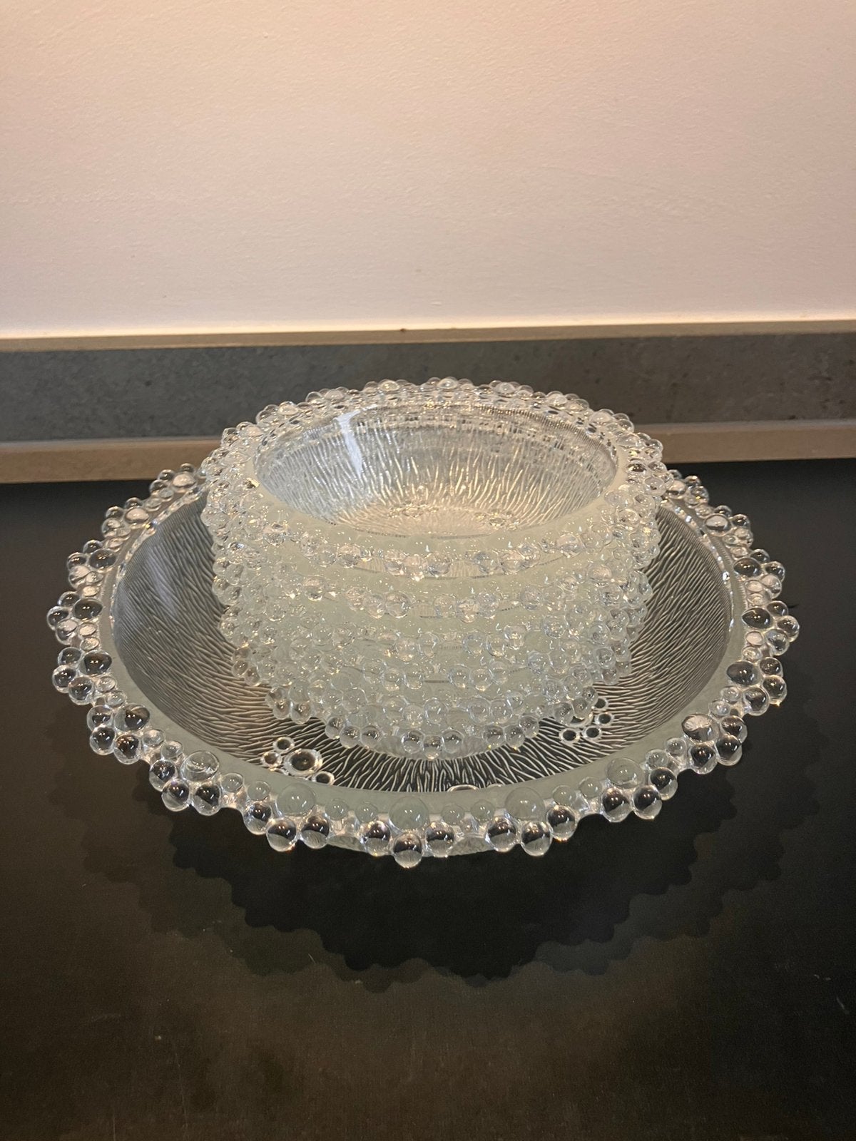 Vintage schalenset, Ophalen of Verzenden