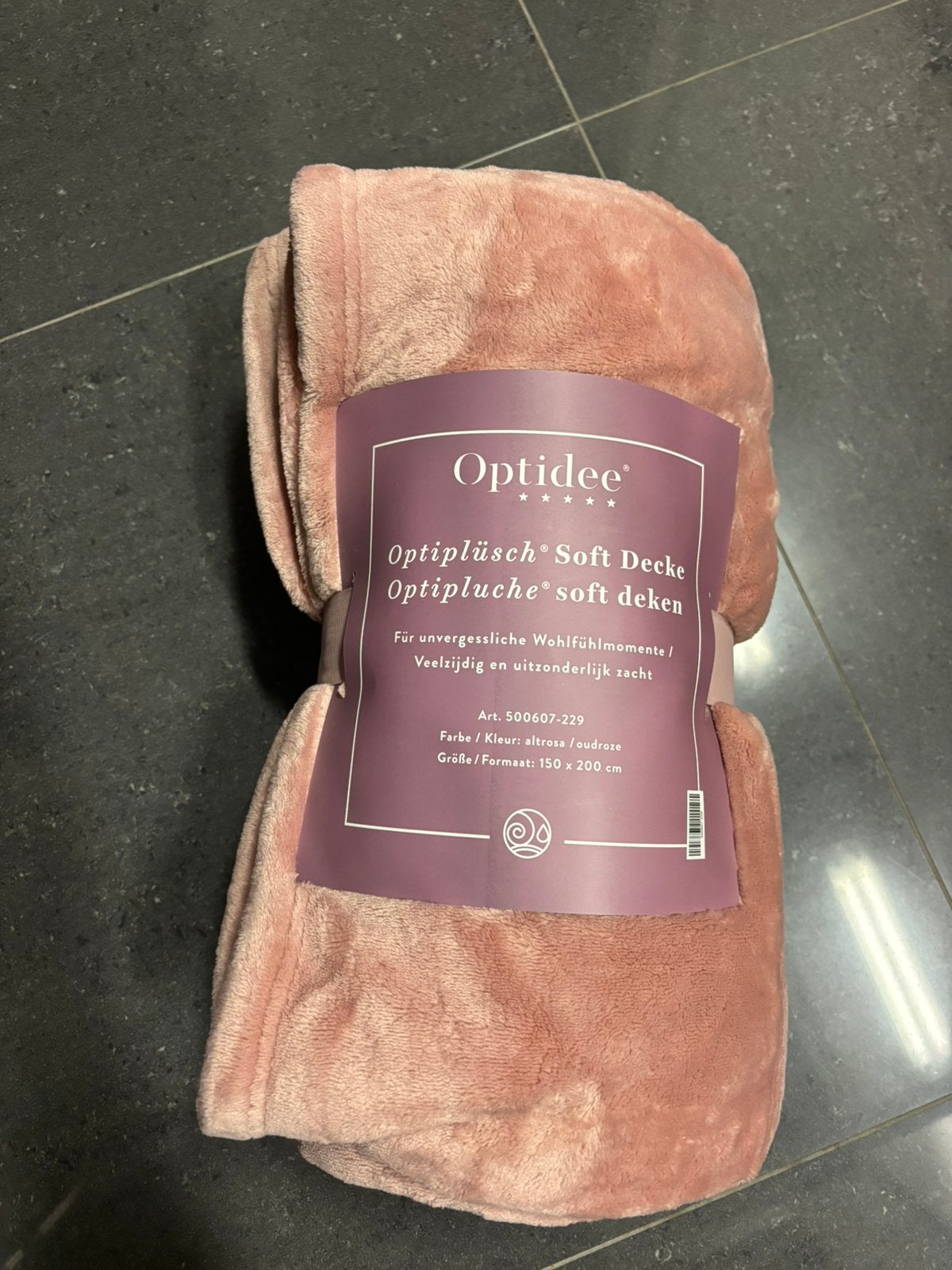 Optidee woondeken 150x200, Ophalen of Verzenden, Nieuw