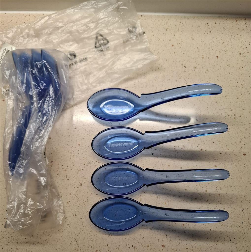 T024 Amuse lepels, nieuw, meerdere beschikbaar Tupperware, Huis en Inrichting, Keuken | Tupperware, Ophalen of Verzenden, Nieuw
