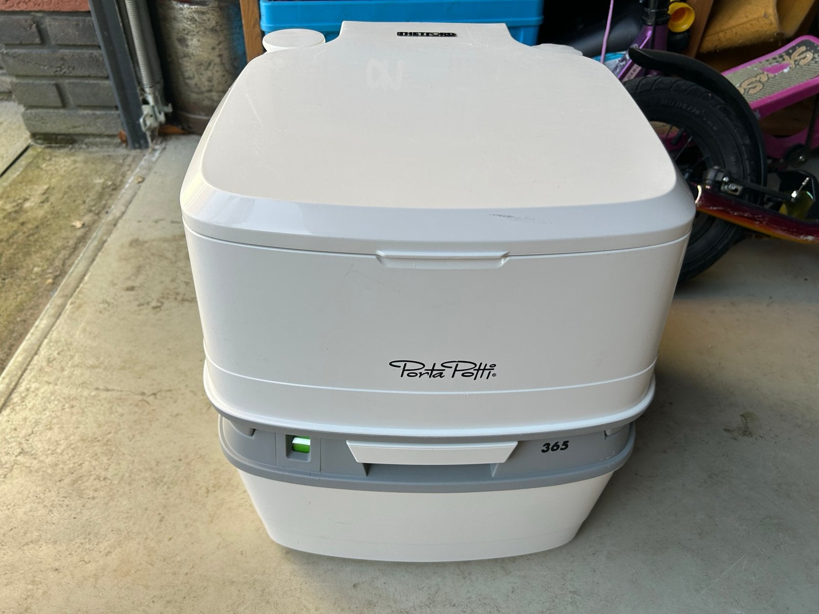 Porta Potti 365 draagbaar toilet - Ideaal voor camping, Ophalen, Nieuw