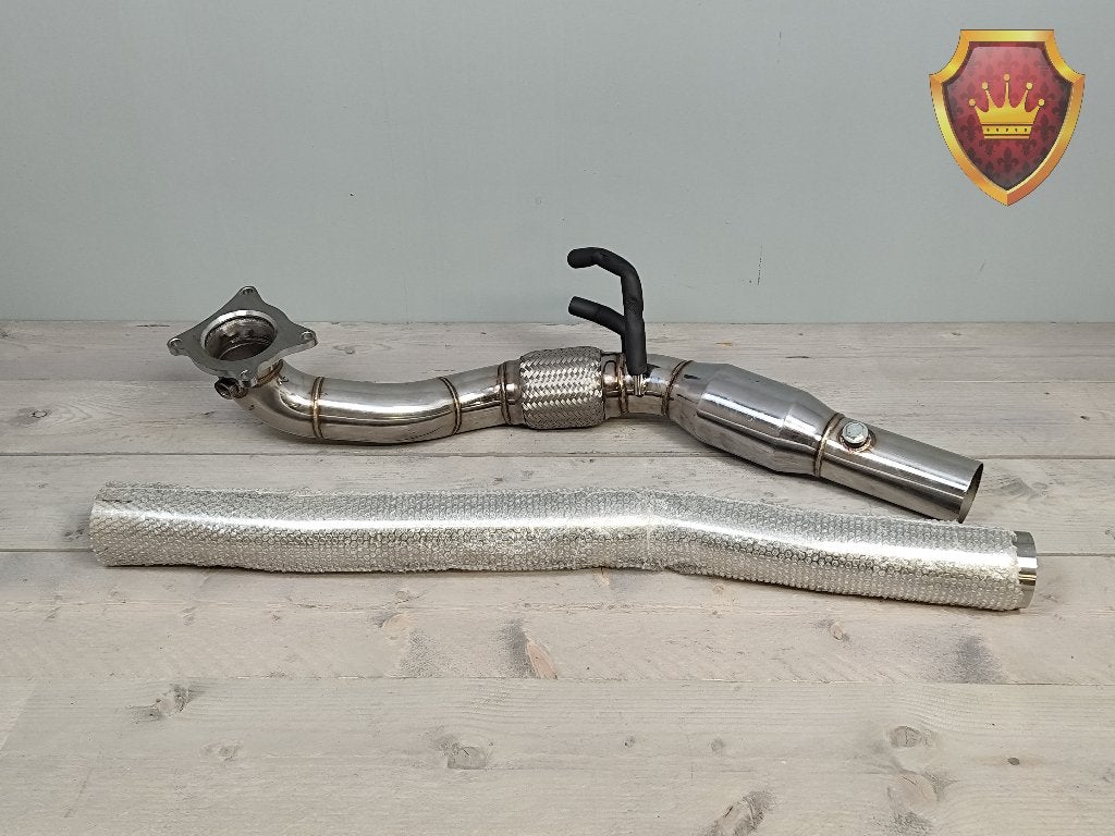 Downpipe 76mm RVS Seat Leon 1P Audi A3 8P Golf 6 NIEUW, Nieuw, Ophalen of Verzenden, Nvt, Seat