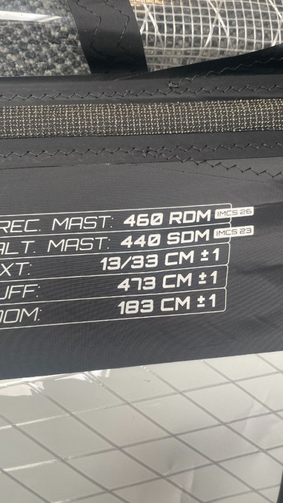 Patrik Ride Foil 6.6 2023 (Showroom Model), Watersport en Boten, Windsurfen, Niet ingevuld, Niet ingevuld, Niet ingevuld