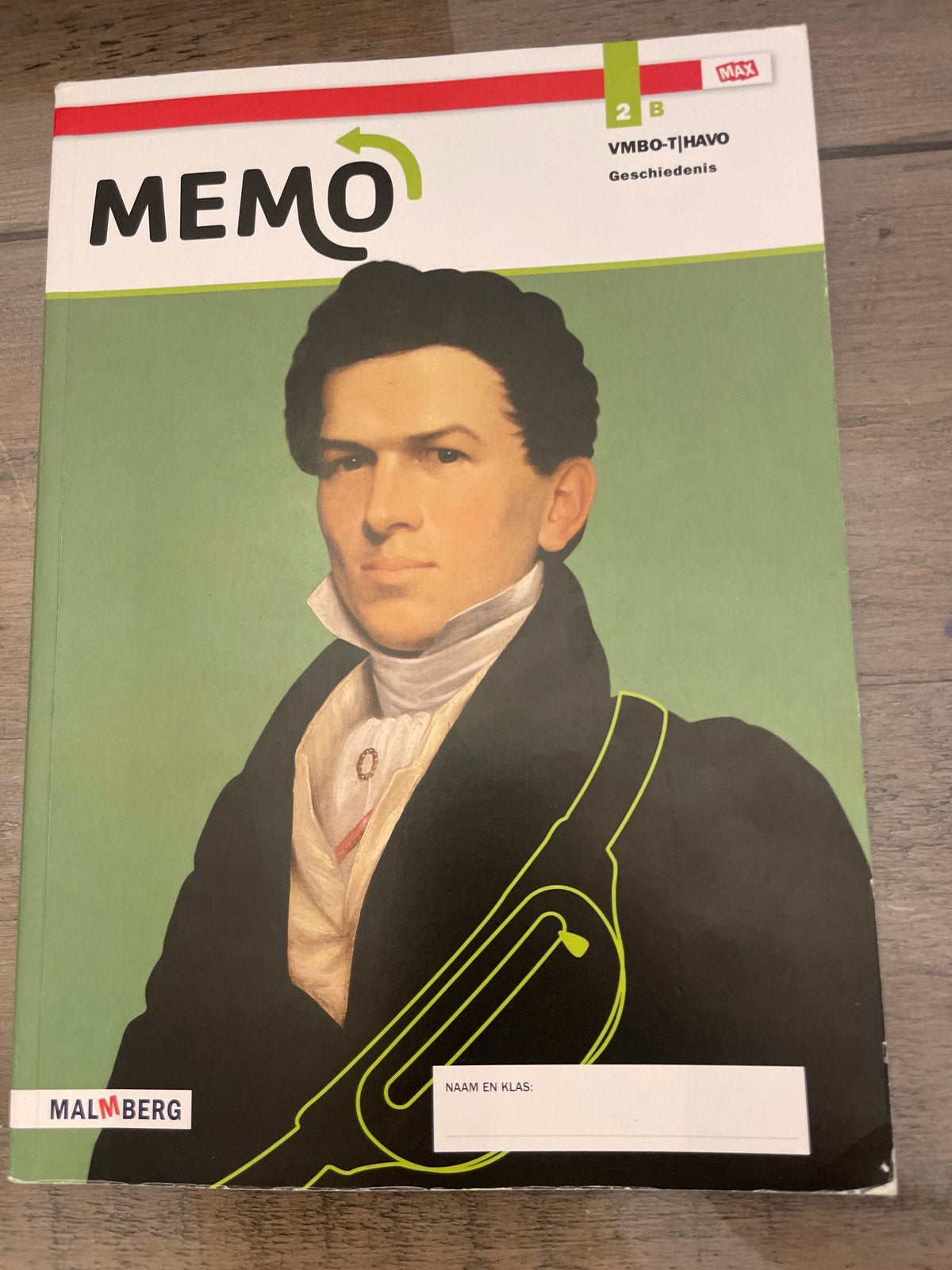MEMO Geschiedenis 2B VMBO-T/HAVO Malmberg, Ophalen of Verzenden, Zo goed als nieuw, VMBO, Geschiedenis