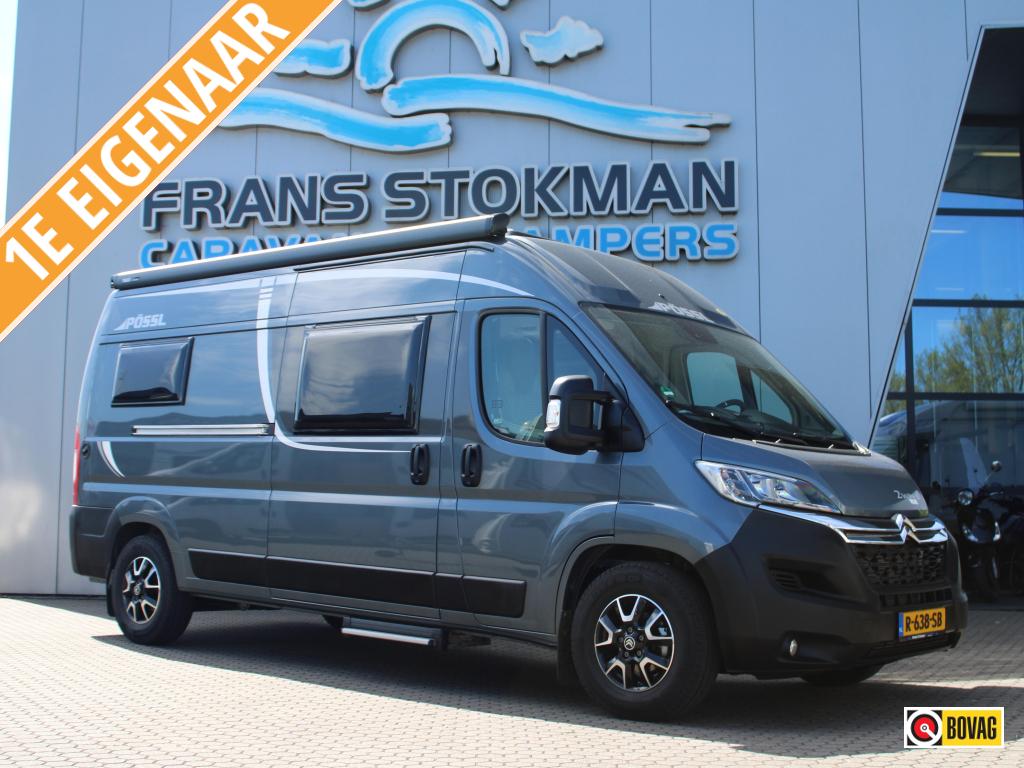 Pössl 2Win Plus 600 S Levelsysteem Trekhaak Zenec, Caravans en Kamperen, Campers, Luifel, Buscamper of Camperbus, Ringverwarming