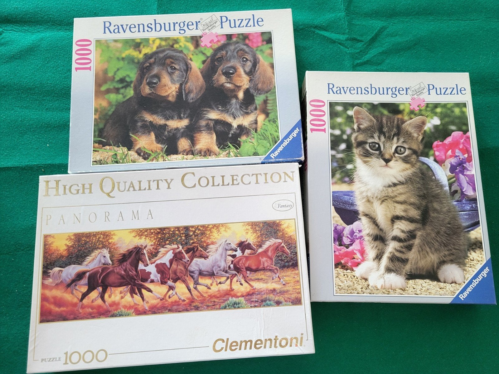 Dieren puzzels 1000 stukjes, Ophalen, 500 t/m 1500 stukjes, Zo goed als nieuw