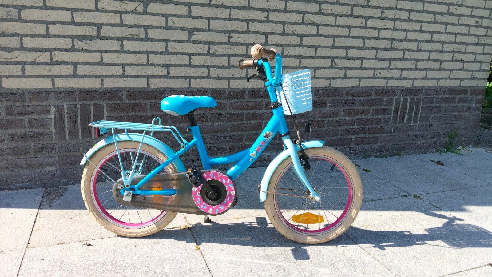 Mooie K3 fiets 16inch, Ophalen, Zo goed als nieuw, 16 inch, Handrem